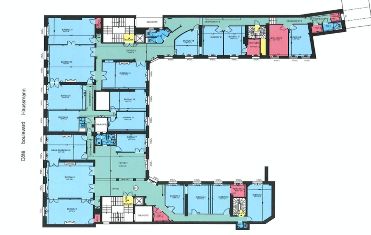 Bureau Paris 1477m² Location bureau Paris OLBUR2309219 10